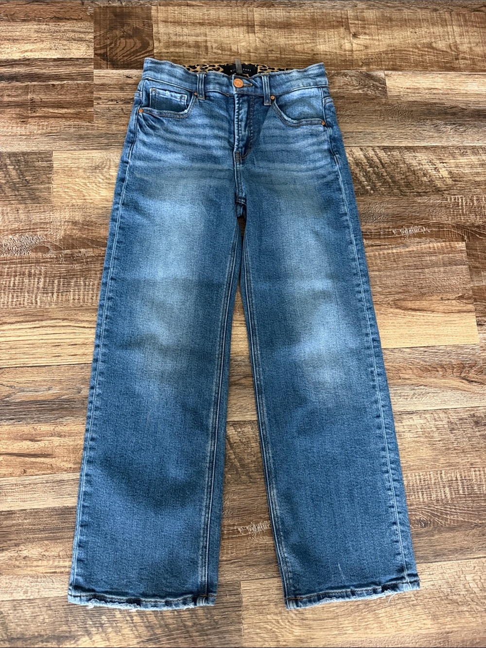Risen brand Jeans in Medium Blue